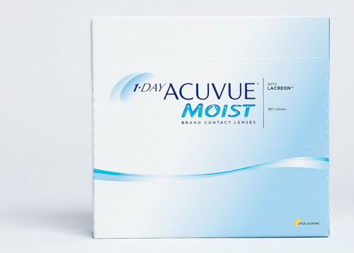 Acuvue 1-day moist (180 линз)